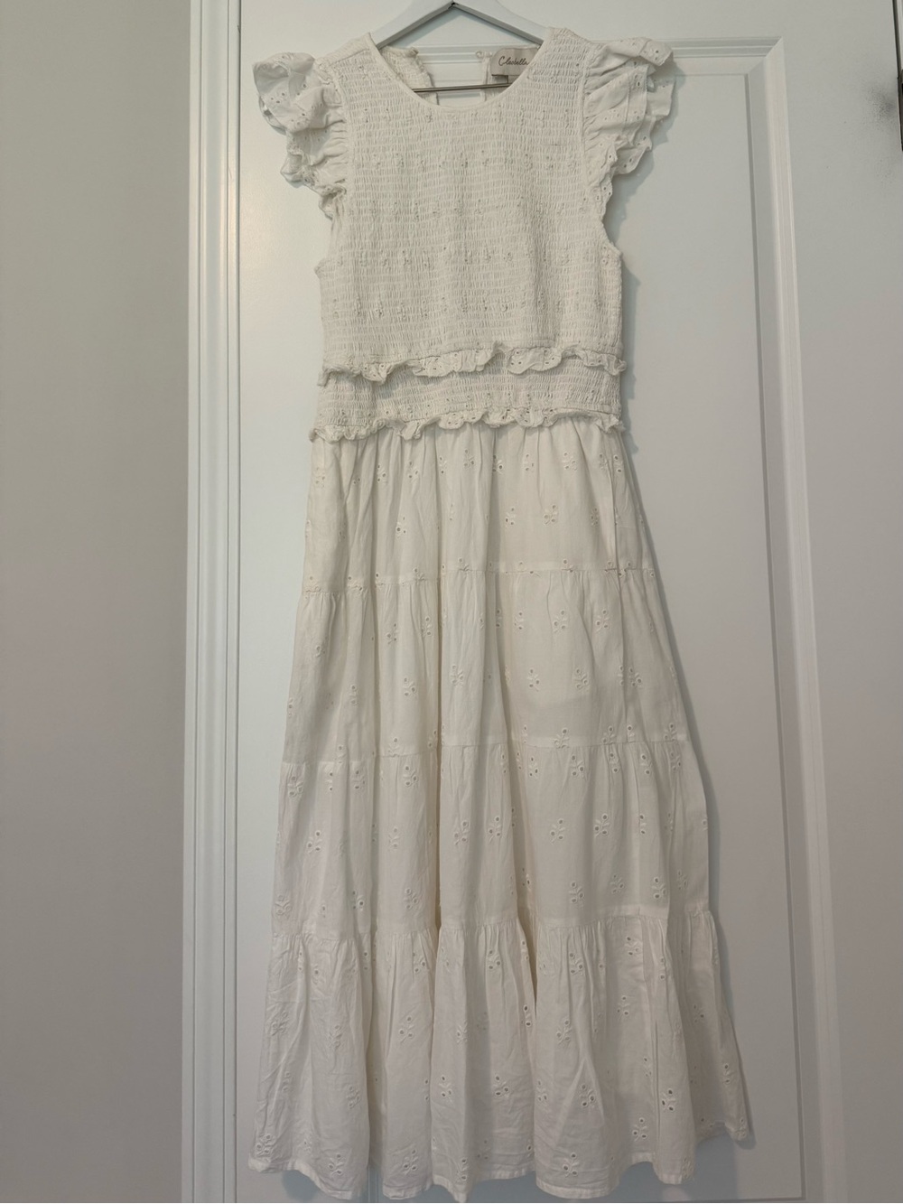 Cleobella Lined Eyelet dress